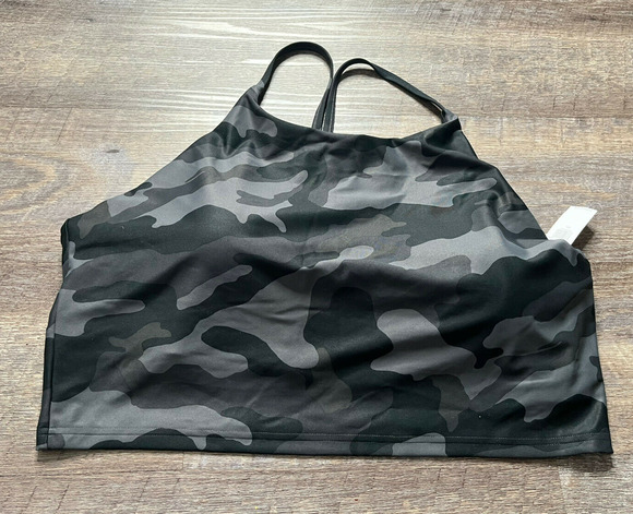 Old Navy Other - Old Navy Active Powersoft Womens Sports Bra Womens 2XL Gray Camo Print K8